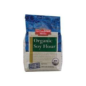  Arrowhead Mills Organic Soy Flour    22 oz Health 