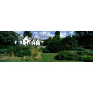 Garden in Front of Buildings, Hillier Gardens, New Forest, Hampshire 