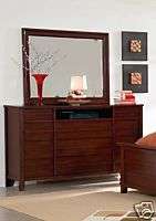 11 Drawer Bedroom Dresser w/Electronic Storage & Mirror  
