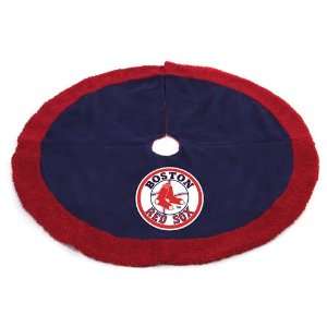  Boston Red Sox MLB Holiday Tree Skirt (48 inch) Sports 