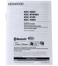 KENWOOD KDC 448U CAR CD PLAYER MULTICOLOR+ USB STICK  