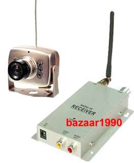 Wireless CCTV hidden Camera SPY camera 08+USB DVR  