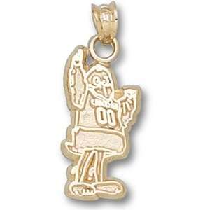   University of South Carolina Cocky 5/8 Pendant (Gold Plated) Sports