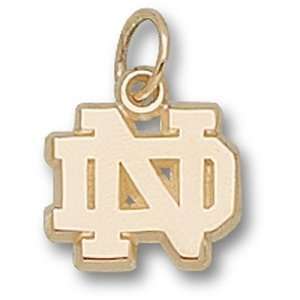  University of Notre Dame 3/8 ND ** Campus Only Pendant 