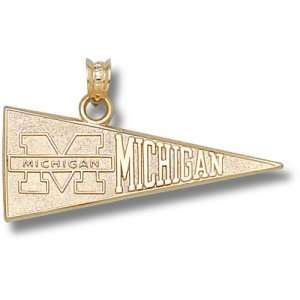  University of Michigan M Mich& Michigan Pennant 