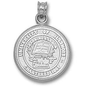    University of Illinois Seal Pendant (Silver)