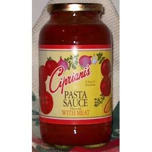  6/26 Oz Ciprianis Meat Sauce 