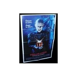  Hellraiser Folded Movie Poster 1987 