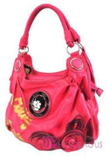 Licensed Betty Boop SPRING Blossom Purse Hobo Bag Pink  