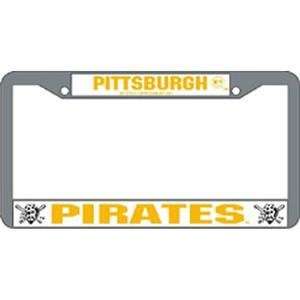  Pittsburgh Pirates Mlb Chrome License Plate Frame Sports 