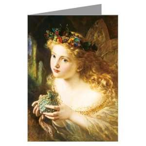  Six Sophie Anderson Greeting Cards of This 1969 Fairy 