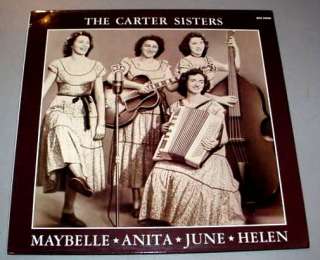 CARTER SISTERS IMPORT LP   Maybelle, Anita, June, Helen  
