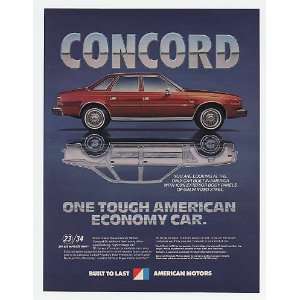  1981 American Motors Concord DL Print Ad (7495)