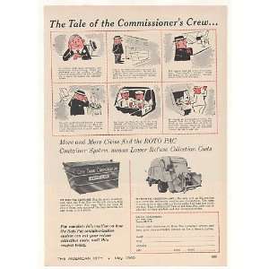   Roto Pac Refuse Collection Container System Print Ad