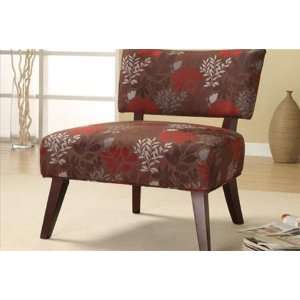  Accent Chair with Oversized Seating in Birch Wood with 