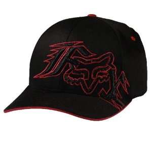  Fox Racing Unify Flexfit Hat   Large/X Large/Black 