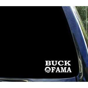  Buck Ofama  funny anti obama window sticker decal 