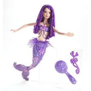  Barbie Fairytopia Purple Color Change Mermaid Doll Toys 