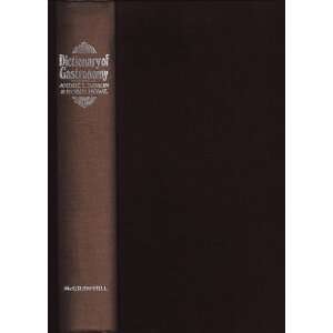  Dictionary of Gastronomy Simon & Howe Books