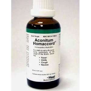  Heel/BHI Homeopathics Aconitum Homaccord Health 