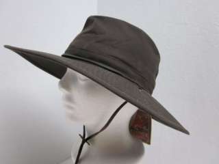   Brim Oilcloth Aussie Style Outback Hat UPF50+ Crushable rain  