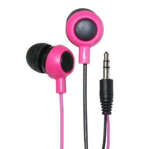  iHip Big Swell Earphones (Pink/Black) Electronics