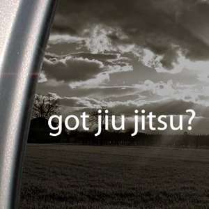  Got Jiu Jitsu? Decal Brazilian Mma Judo Karate Sticker 