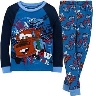  Disney Cars Boys 2pc Pajamas Tow Mater Clothing