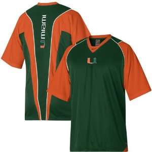   Miami Hurricanes Green Walk Thru Dri FIT Jersey III