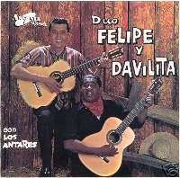 FELIPE RODRIGUEZ Y DAVILITA Y CON LOS ANTARES   CD  