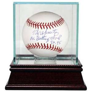   Major League AL Champ 92 95 w Glass Case Hologram