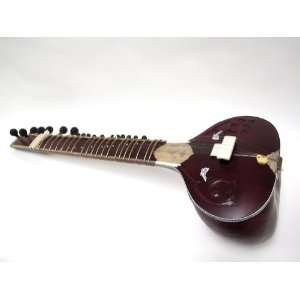    Sitar, Lefty Std, Single Toomba Burgundy Musical Instruments