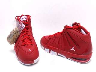 Nike Mens Air Jordan Melo M7 Basketball Shoes Red White Gold Size 11 