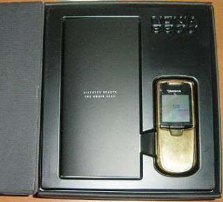 New Unlocked Nokia 8800 Gold JAVA GPRS GSM Luxury Cell Phone 