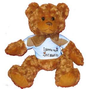   ST. BERNARD  ITIS Plush Teddy Bear with BLUE T Shirt Toys & Games