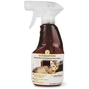  Ectopamine Natural Flea and Tick Spray for Cats, 8 oz Pet 