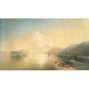  FRAMED oil paintings   Ivan Aivazovsky   24 x 14 inches 