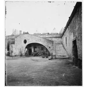   , Florida. Interior view of Fort Marion 