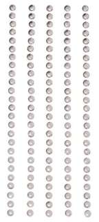    Metal Stickers Nailheads 3mm Round 125/Pkg Silver by Mark Richards