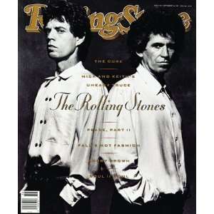  Mick Jagger and Keith Richards, 1989 Rolling Stone Cover 