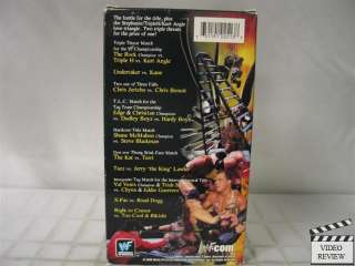 WWF Summerslam 2000 VHS The Rock, Triple H, Kurt Angle 651191025138 