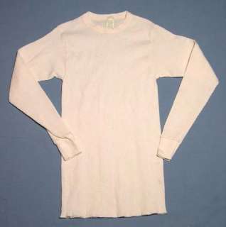 Boys Thermal Shirt Long Underwear NWOT 18/20 CREAM  