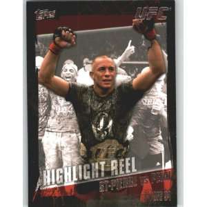 UFC Trading Card # 183 Georges St Pierre vs BJ Penn (Ultimate Fighting 