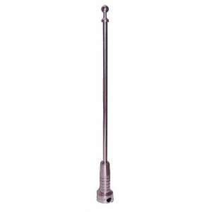  Billet Flag Poles for 12 inch Flags wFlat Mount Patio 
