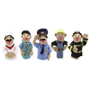  S&S Worldwide Big Mouth Career Puppets (Pack of 5) Office 