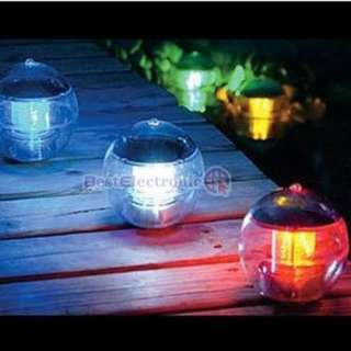 Rotating Color Changing Solar LED Night Light Floating  