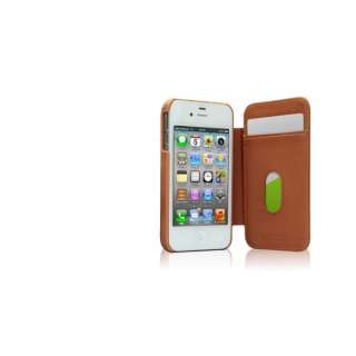   TUNEFOLIO PU Leather Notebook Wallet Case for Apple iPhone 4 / 4S