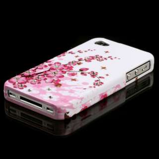 Apple iPhone 4 Spring Flower with Diamond Case  