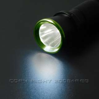SUPPER BRIGHT WHITE LED ALUMINUM BODY FLASHLIGHT TORCH LAMP CAMPING 