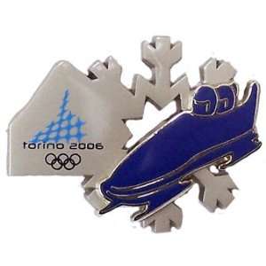  Torino 2006 Olympics Bobsled Double Pin
